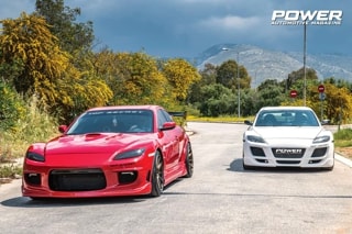 Mazda RX-8 Renesis Turbo 296Ps vs Mazda RX-8 13B RE 300+Ps